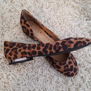 Jessica Simpson Leopard Gabrina Flat